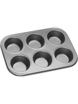 Belle Fusion Mey Ithalat® 6'lı Muffin Kek Kalıbı