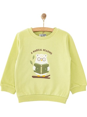 TeknoKapsül Ebebek Hello Baby Hellobaby Hellobaby Erkek Bebek Sweatshirt Basic Bisiklet Yaka - Fiyatı, Yorumları