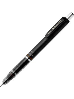 Zebra Pen ゼブラ(Zebra) Zebra P-MA85-N2-BK Delgad Mekanik Kurşun Kalem, 0,5 Mm, Siyah