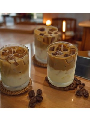 Empressco Cam Bardakta Ice Latte Kahve Kokulu Mum