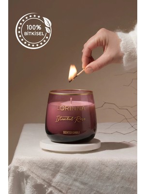 Empressco Istanbul Rose Kokulu Mum 160 Gr.