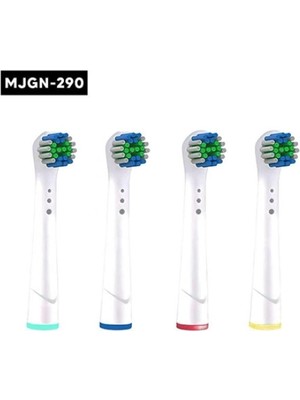 Belle Fusion Mey Ithalat® 4lü Diş Fırçası Başlığı