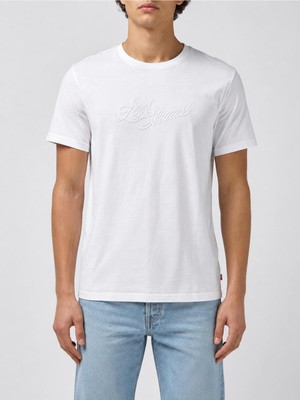 Levi's Erkek Beyaz Relaxed Tişört - A2082-0416