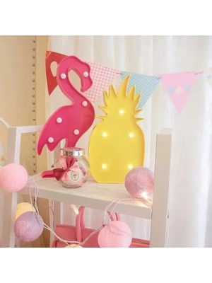 Belle Fusion Mey Ithalat® LED Işıklı Ananas Gece Lambası
