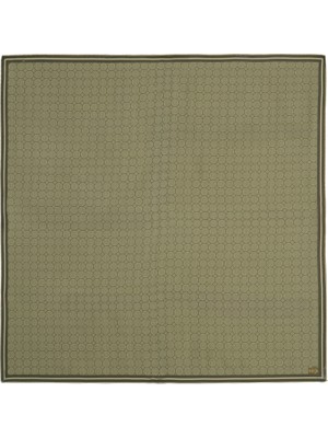 Gordion Haki Twill Ipek Eşarp