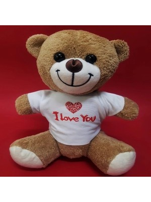 Belle Fusion Mey Ithalat® I Love You Tişörtlü Ayı