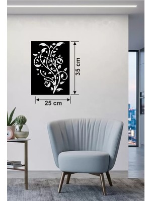 Belle Fusion Mey Ithalat® Tavus Kuşu ve Doğa Temalı Ahşap Duvar Tablosu - 25X35 cm Lazer Kesim Pano