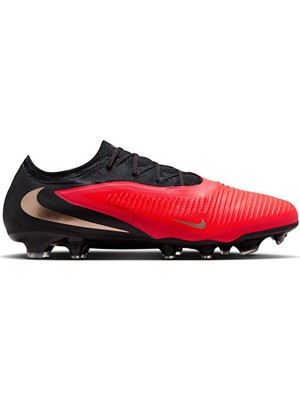 Nike Nıke Phantom 6 Low Pro Fg Erkek Çim Zemin Kramponu HJ4122-600 Kırmızı