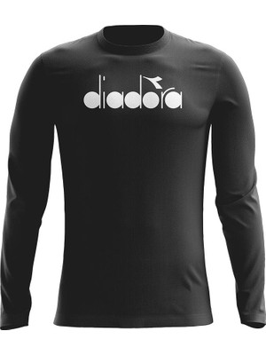 Diadora Soloben - Erkek Uzun Kollu Siyah Içlik - Solobentsrt