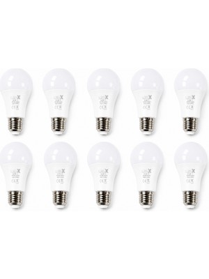 Uzman Dörtler - Ledx AL-LL15 15 Watt E27 1350 Lümen 6500K Beyaz LED Ampul 10 Adet