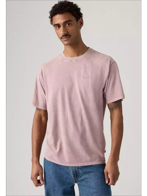 Levi's Erkek Tab Vintage Fıt Pembe Tişört A0637-0217