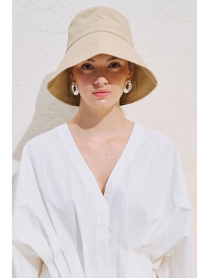 Manuka BUCKET BAĞCIKLI ŞAPKA CAMEL