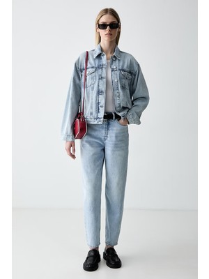 Tommy Hilfiger Mom Jean Uh Tpr Rwb Cbf CJ6013