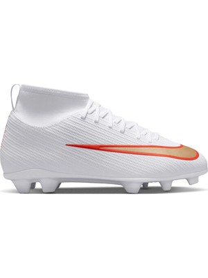 Nike Nıke Jr Mercurıal Superfly 11 Club Fg/mg Genç Çoklu Çim Zemin Kramponu IO1552-100 Beyaz