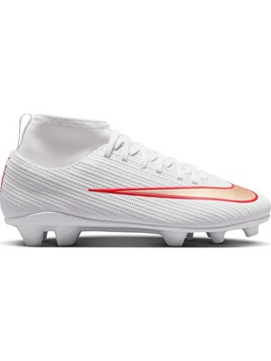 Nike Nıke Jr Mercurıal Superfly 11 Club Fgmg Çocuk Çoklu Çim Zemin Kramponu IU1795-100 Beyaz