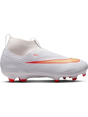 Nike Nıke Jr Mercurıal Superfly 11 Academy Fgmg Genç Çoklu Çim Zemin Kramponu IU1783-100 Beyaz