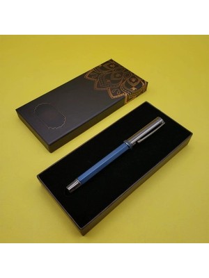 Belle Fusion Mey Ithalat®  Lacivert Roller Metal Kalem