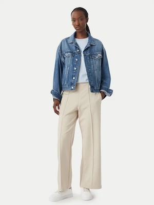 Calvin Klein Interlock Wıde Leg Pull On Pant