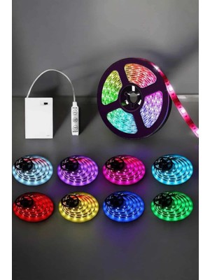 Uzman Toptan Mey Ithalat® 5m Rgb Işıklı Her Ortama Uygun LED Işık