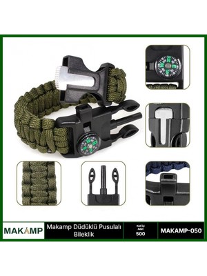 Marsilyan™- Düdüklü Pusulalı Bileklik