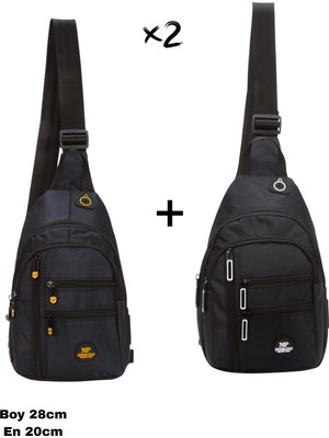 Sannora Bags Unisex Su Geçirmez Kulaklık USB Çıkışlı Çapraz Askılı Çanta Bel Omuz ve Göğüs Çanta Günlük Bodybag