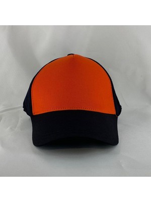 Grippatch Düz Siyah Turuncu Unisex Şapka