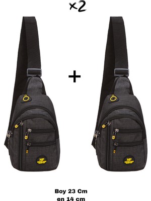 Sannora Bags Unisex Su Geçirmez Kulaklık USB Çıkışlı Çapraz Askılı Çanta Bel Omuz ve Göğüs Çanta Günlük Bodybag