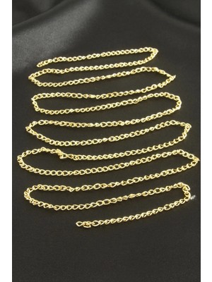Marsilyan 3 mm Düz Zincir 1 Metre
