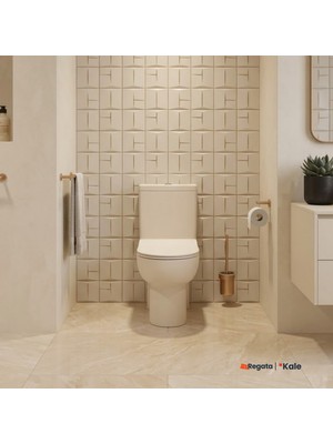 Kale Idea 2.0 Kanalsız Duvara Sıfır Klozet + Ultra Slim Yavaş Kapanan Kapak + Rezervuar + 3/6 Iç Takım