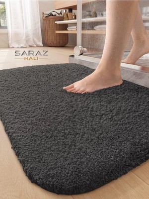 Saraz Halı Organik Soft 60 x 100 Banyo Paspas