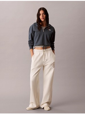 Calvin Klein Ls Monologo Terry Cropped Tıe Hz