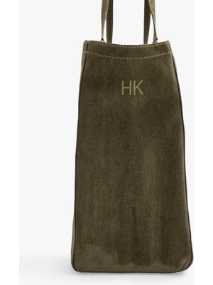 Parfois Kadın Deri Efektli Dikişli Shopper Çanta