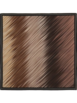 Degrade Kahverengi Twill Eşarp