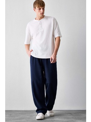 DeFacto %100 Pamuk Baggy Fit Pantolon G2592AX26SP
