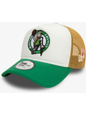 New Era Flower Boston Celtics Nba Unisex Yeşil Şapka