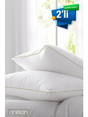 Anılsan 2'li Nano Jel Yastık, 50x70cm - Otel Yastığı - Sağlıklı Uyku Için En Iyi Yastık Seçeneği
