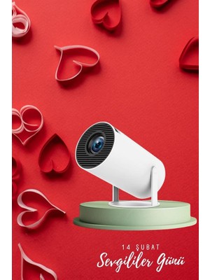 Renklime Sevgiliye Özel Hediye Ayaklı Sinema Projektörü Projeksiyon Yeni Nesil - Lisinya