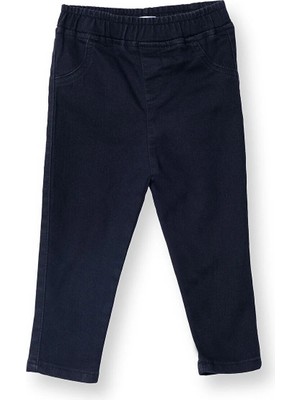 TeknoKapsül Ebebek Hello Baby Hellobaby Kız Bebek Denim Pantolon Reçme Paça