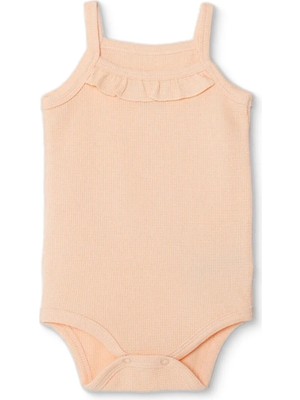 TeknoKapsül Ebebek Hello Baby Hellobaby Kız Bebek Body Çıtçıtlı Fırfırlı Yaka Ip Askılı - Fiyatı, Yorumları