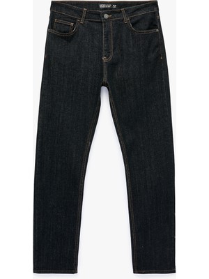 Koton Normal Bel Pamuklu Straight Fit Jean Pantolon - Mark Jean