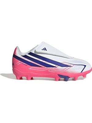 Adidas F50 Hyperfast Club Vel Fg/mg C Çocuk Çoklu Çim Zemin Kramponu KK1345 Beyaz