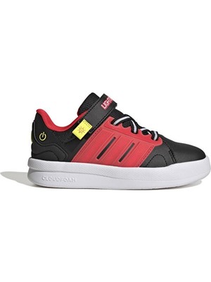 Adidas Lıghtorama Court El C Çocuk Günlük Işıklı Ayakkabı KJ6998 Siyah