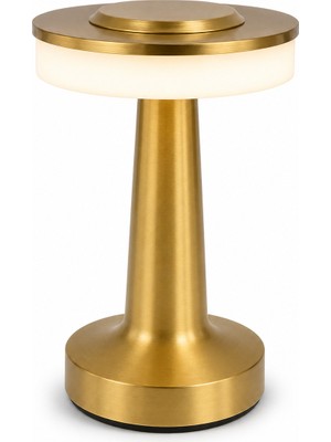 Cata Oslo 2W USB Şarjlı Dokunmatik 3 Renk LED Masa Lambası Gold