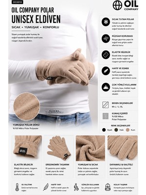 Oıl Company Kum Polar Eldiven Unisex Trend