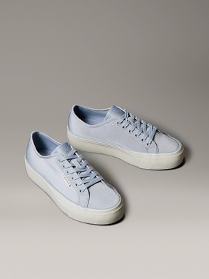 Calvin Klein Vulc Flatform Lace Up Moıre