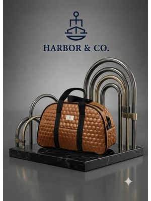 Harbor & Co. Kapitone Seyahat Çantsı