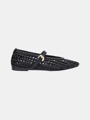 Tommy Hilfiger Woven Leather Mıx Ba