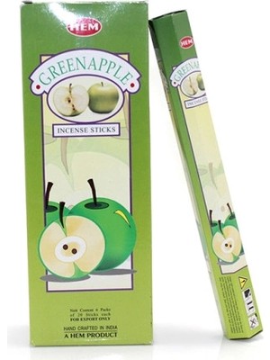 Belle Fusion Mey Ithalat® Hem Green  Aromalı Çubuk Tütsü