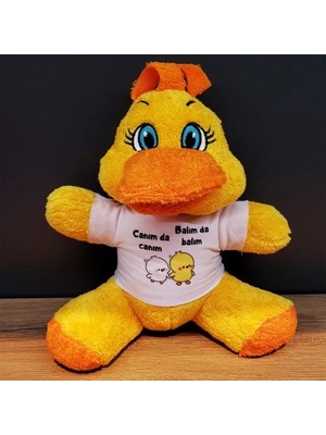 Belle Fusion Mey Ithalat® Sevimli Canım Da Canım Balım Da Balım Tasarımlı Peluş Civciv Oyuncak
