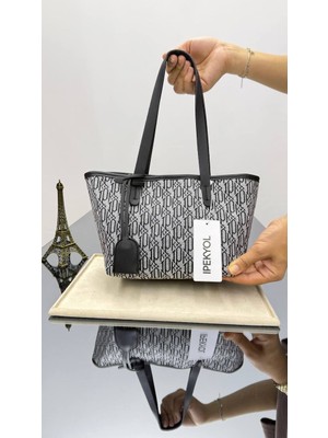 Pazarvia Shop Kol Çantası Modern Monogram